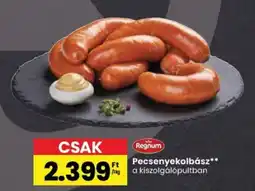 Spar Regnum Pecsenyekolbász ajánlat