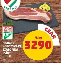 PENNY Hajnal kolozsvári szalonna csík ajánlat