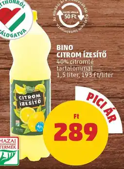 PENNY Bino citrom ízesítő ajánlat