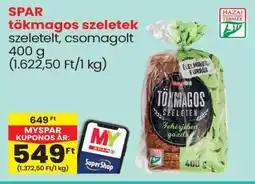 Spar SPAR tökmagos szeletek ajánlat