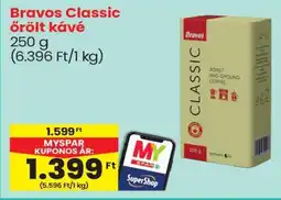 Spar Bravos Classic őrölt kávé ajánlat