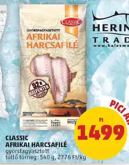 PENNY Classic afrikai harcsafilé ajánlat