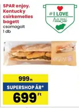 Spar SPAR enjoy. Kentucky csirkemelles bagett ajánlat
