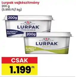 Spar Lurpak vajkészítmény ajánlat