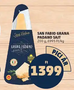PENNY San Fabio grana padano sajt ajánlat