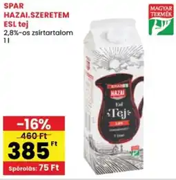 Spar SPAR HAZAI.SZERETEM ESL tej ajánlat