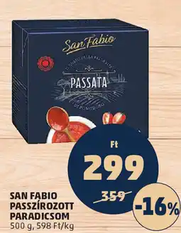 PENNY San Fabio passzírozott paradicsom ajánlat