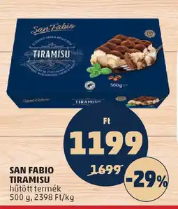 PENNY San Fabio tiramish ajánlat