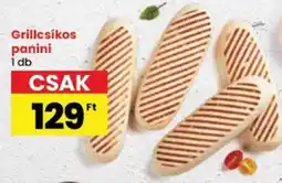 Spar Grillcsíkos panini ajánlat
