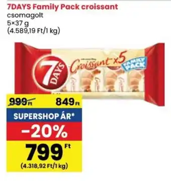 Spar 7DAYS Family Pack croissant ajánlat