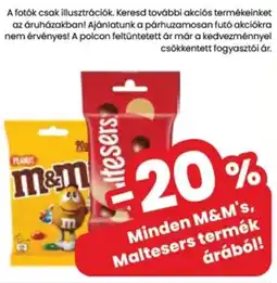 Spar M&M's, Maltesers termék ajánlat