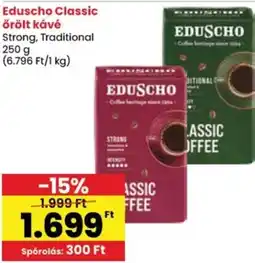 Spar Eduscho Classic őrölt kávé ajánlat