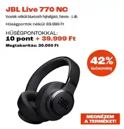 Spar JBL Live 770 NC ajánlat