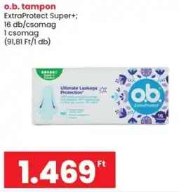 Spar O.B. Tampon ExtraProtect Super+ ajánlat