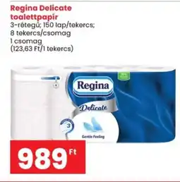 Spar Regina Delicate toalettpapír ajánlat