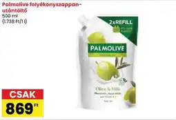 Spar Palmolive folyékonyszappanutántöltő ajánlat