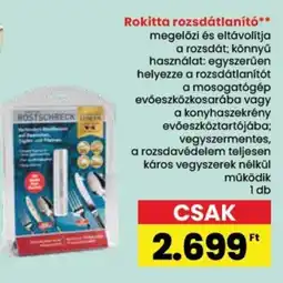 Spar Rokitta rozsdátlanító ajánlat