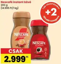 Spar Nescafé instant kávé ajánlat