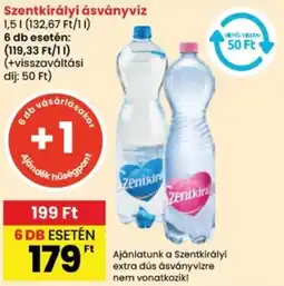 Spar Szentkirályi ásványvíz ajánlat