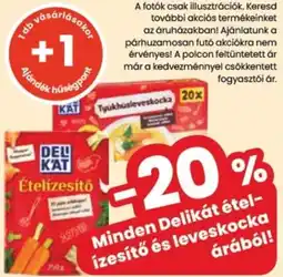Spar Delikát ételízesítő és leveskocka ajánlat