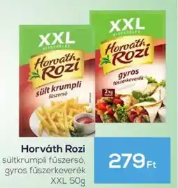 GRoby Horváth Rozi sültkrumpli fűszersó, gyros fűszerkeverék ajánlat
