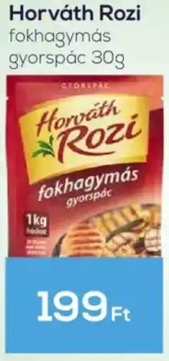 GRoby Horváth Rozi fokhagymás gyorspác ajánlat