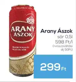 GRoby Arany Ászok sör ajánlat