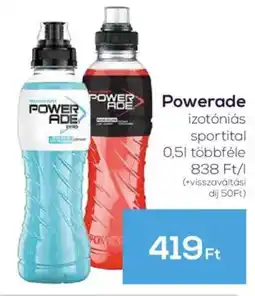 GRoby Powerade izotóniás sportital ajánlat