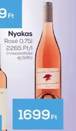 GRoby Nyakas Rosé ajánlat