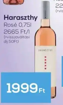 GRoby Haraszthy Rosé ajánlat