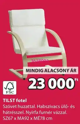 JYSK TILST fotel ajánlat