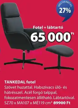 JYSK TANKEDAL fotel ajánlat