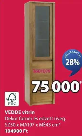 JYSK VEDDE vitrin ajánlat