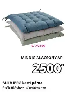 JYSK BULBJERG kerti párna ajánlat