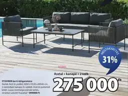 JYSK STOVNER kerti ülőgarnitúra ajánlat