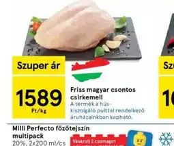 Tesco Friss magyar csontos csirkemell ajánlat
