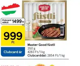 Tesco Master Good füstli ajánlat