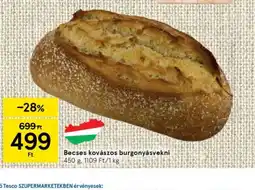 Tesco Becses kovászos burgonyásvekni ajánlat