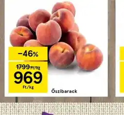 Tesco Őszibarack ajánlat