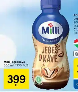 Tesco Milli Jegeskávé ajánlat