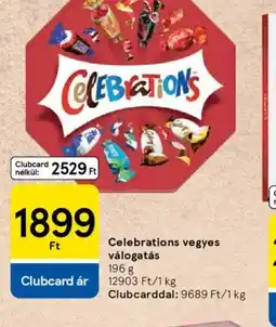Tesco Celebrations vegyes válogatás ajánlat