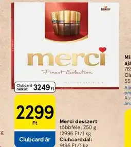 Tesco Merci desszert ajánlat