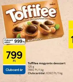 Tesco Toffifee mogyors desszert ajánlat