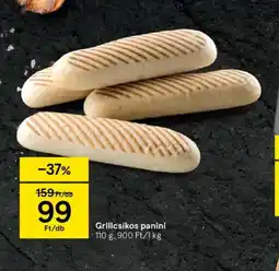 Tesco Grillcsíkos panini ajánlat