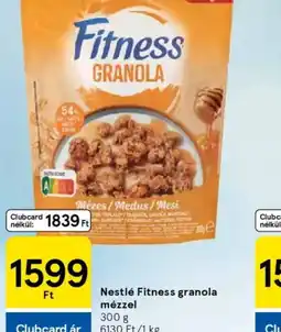 Tesco Nestlé Fitness granola mézzel ajánlat