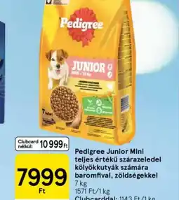 Tesco Pedigree Junior Mini ajánlat