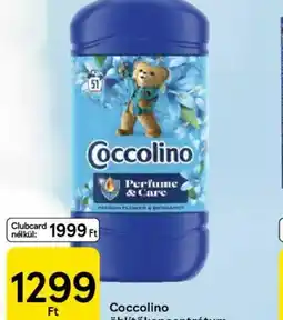 Tesco Coccolino öblítőkoncentrátum ajánlat
