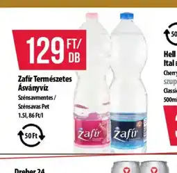 Coop Zafír Természetes Ásványvíz ajánlat