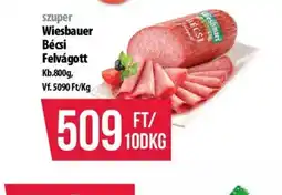 Coop Wiesbauer Bécsi Felvágott ajánlat