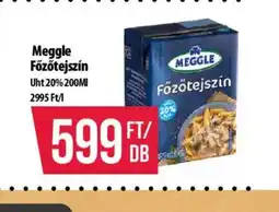 Coop Meggle Főzőtejszín ajánlat